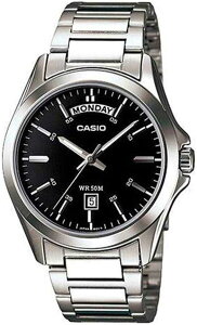 �J�V�I �r���v CASIO STANDARD MTP-1370D-1A1 �V���o�[ �u���b�N �����Y CASIO