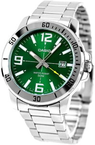 �J�V�I �r���v CASIO STANDARD MTP-VD01D-3B �V���o�[ �O���[�� �����Y CASIO