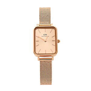 Daniel Wellington �r���v�@DW00100484�@�_�j�G���E�F�����g�� QUADRO PRESSED UNITONE�@20X26mm�@���f�B�[�X �E�H�b�` �@�S�[���h�t�F�C�X�@�S�[���h�X�N�G�A�P�[�X�@�k���@�S�[���h���b�V���x���g�@�@�A
