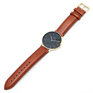 �_�j�G���E�F�����g�� �r���v �����Y CLASSIC ST MAWES �u���b�N �u���E�� DW00100543 Daniel Wellington ���s�A���i