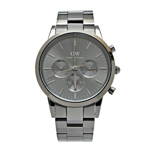 �_�j�G���E�F�����g�� �r���v �����Y ICONIC CHRONOGRAPH LINK GRAPHITE GM �O���t�@�C�g �V���o�[ DW00100643 Daniel Wellington ���s�A���i