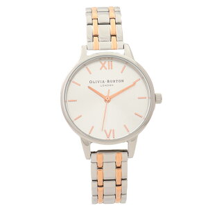 OLIVIA BURTON �r���v OB16EN01 �I���r�A�o�[�g�� �C���O�����h �V���o�[ �T�����C H �����N �u���X���b�g �V���o�[ & �y�[�� ���[�Y�S�[���h �~�f�B�_�C����(30mm) ���f�B�[�X ���s�A���i�@�v���[��