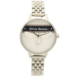 OLIVIA BURTON �r���v �@OB16VS07 �@�I���r�A�o�[�g���@ �f�~�_�C����(34mm)�@���@�[�X�e�B ���b�L�[ �r�[ �s���N �� �l�C�r�[ �X�g���C�v �� �V���o�[ �u���X���b�g �@���f�B�[�X�@���s�A���i�@�v