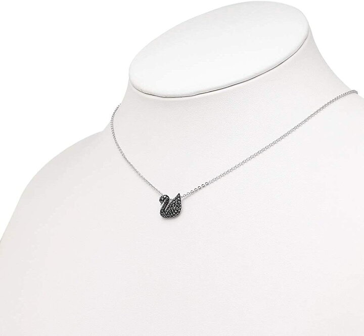 楽天市場】スワロフスキー SWAROVSKI ネックレス アイコニックスワン