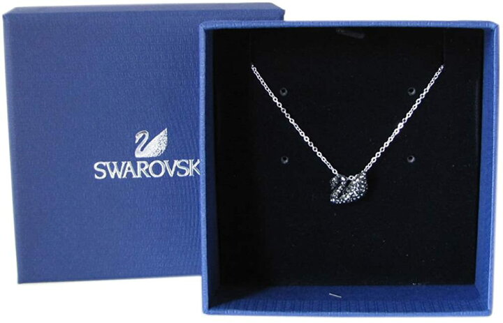 楽天市場】スワロフスキー SWAROVSKI ネックレス アイコニックスワン