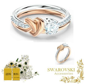 Swarovski　指輪　5512626　スワロフスキー　Lifelong Heart リング 　55サイズ　14号(17.2mm)　クリスタル　ハート　プレゼント　誕生日　記念日　アニバーサリー　ラグジュアリー