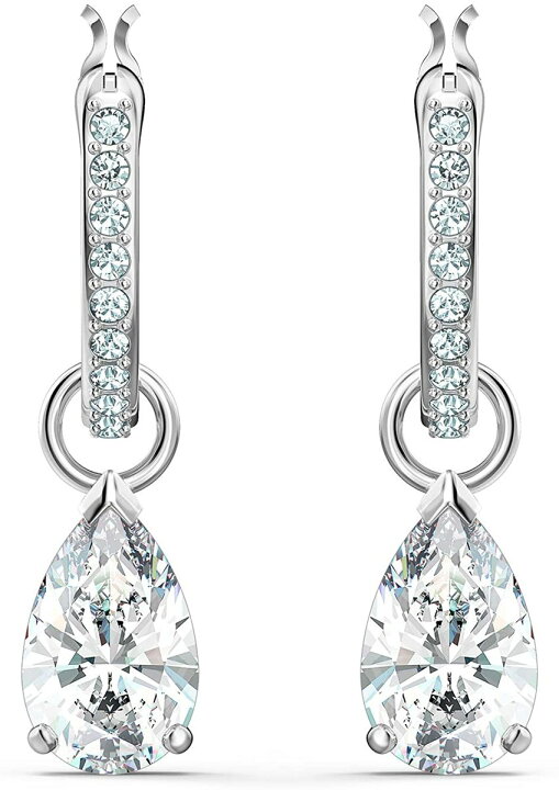 楽天市場】SWAROVSKI スワロフスキーAttract Pear Mini クリスタル フープピアス 5563119 イヤリング 記念日 プレゼント 誕生日 アニバーサリー : ラプラージュ 楽天市場店