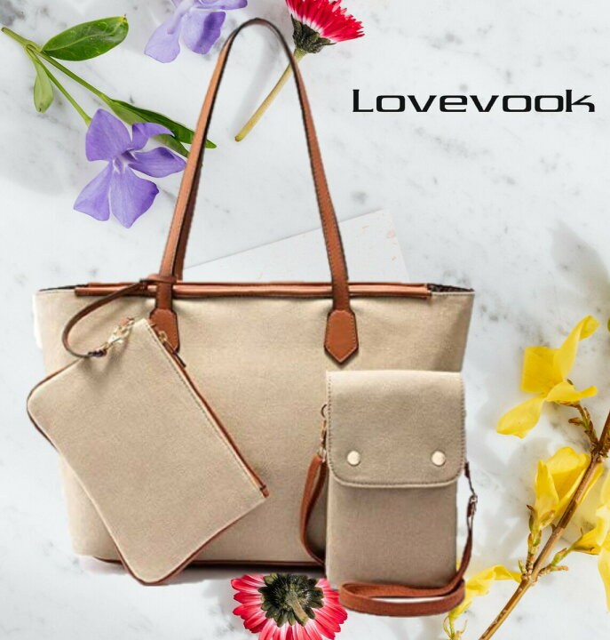 楽天市場】【LOVEVOOK】トートバッグ、ショルダーバッグ、クロス  