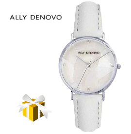 【ALLY DENOVO】　腕時計　AF5003-6　アリーデノヴォ Gaia Pearl 36mm　　Pure White　ホワイト　メンズ　レディース　ウォッチ・プレゼント 並行輸入品　プレゼント　記念日