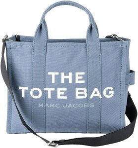 MARC JACOBS �g�[�g�p�b�N�@M0016161-481�@�}�[�N�W�F�C�R�u�X THE TOTE BAG�@���S�f�U�C���@�V���v�� �u�����h �~�j 2way�@�R�b�g���L�����o�X�@BLUE SHADOW�@�u���[���z���C�g�@���s�A���i�@�ʋ΁@�ʊw