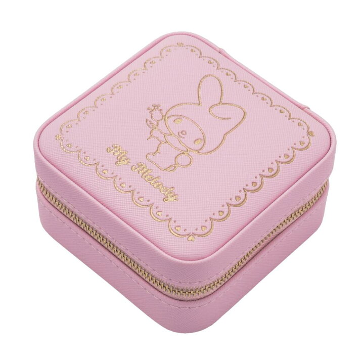 楽天市場】【キラキラゴールドプリント】 サンリオ ジュエリーケース 