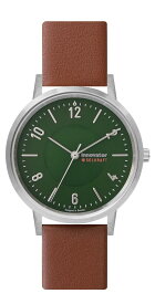 innovator イノベーター 腕時計 SOLKRAFT IN-0009-10 メンズ 男性 ソルクラフト アナログ腕時計 BROWN/GREEN ブラウン×グリーン