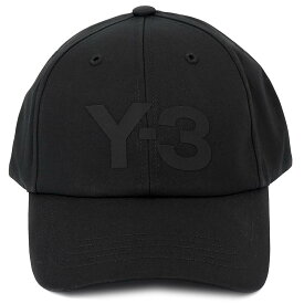 Y-3 ワイスリー キャップ ベースボールキャップ HA6530 Y-3 LOGO CAP メンズ 男性 レディース 女性 ユニセックス 男女兼用 ロゴキャップ YOHJI YAMAMOTO ヨウジヤマモト adidas アディダス 帽子 BLACK ブラック
