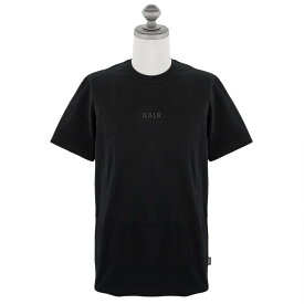 BALR. ボーラー Tシャツ 半袖 B10003 BL Classic Straight T-Shirt メンズ 男性 クラシックストレート トップス クルーネック カジュアル スポーティー BLACK ブラック
