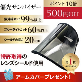 サンバイザー レディース 偏光 uvカット 自転車 車用 飛ばない ララビュウ 偏光サンバイザー レディースサンバイザー 自転車サンバイザー フェイスバイザー 紫外線カット ブルーライトカット おしゃれ 紫外線対策 日焼け対策 【LINE追加で1,000円OFF×2回分】