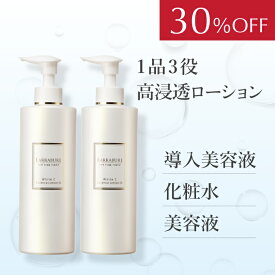【30％OFF】 ホワイトC エッセンスローション -N 300mL 2点 ローション ビタミンC誘導体 バクチオール レチノール ヒアルロン酸 乳酸菌 ペンタバイティン 高保湿 浸透 ハリ くすみ 透明感 毛穴 潤子ララビュール ララビュー プレゼント 誕生日 母 彼女