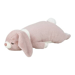【マラソン最大46倍】りぶはあと 抱き枕 ねむねむアニマルズ ロップイヤーのひな Lサイズ(全長約63cm) ふわふわ もちもち 48958-20