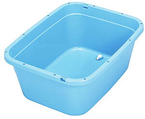 【マラソン最大46倍】新輝合成 トンボ 角型 タライ ジャンボ 水抜栓付 120型 120L