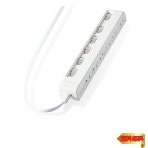 y}\ő46{zGR(ELECOM) d^bv RZg ʃXCb` ȃGl XCOvO } 6 1m zCg T-E5C-2610WH