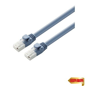 【マラソン最大46倍】エレコム LANケーブル CAT6A 30m ツメが折れない 爪折れ防止コネクタ スタンダード ブルー LD-GPAT/BU300
