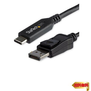 y}\ő46{zStarTech.com USB-C - DisplayPort ϊA_v^P[u 1.8m 8K/30HzΉ HBR3 Thunderb
