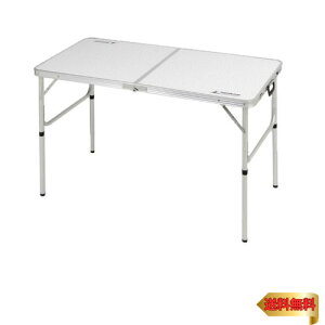 �y�}���\���ő�46�{�z�L���v�e���X�^�b�O BBQ�p �� ���t�H�[�� �A���~�c�[�E�F�C�e�[�u�� �A�W���X�^�[�t 120×60cm MUC-510
