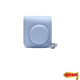 【マラソン最大46倍】富士フイルム(FUJIFILM) 「チェキ instax mini 12」専用カメラケース 純正 ブルー