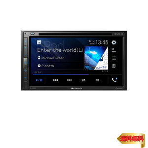�y�}���\���ő�46�{�z�J���b�c�F���A(�p�C�I�j�A) �J�[�I�[�f�B�I AppleCarPlay AndroidAuto�Ή� 2DIN CD/DVD/USB/Blueto