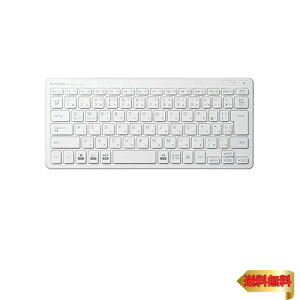 �G���R�� �L�[�{�[�h ���C�����X (���V�[�o�[�t��) �p���^�O���t �~�j�L�[�{�[�h �z���C�g TK-FDP098TWH