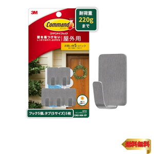 3M �R�}���h �t�b�N �L���C�ɂ͂����� ���O�p ������ �� �~�j���^�� 5�� ��e�ʃp�b�N CMO-MM-VP