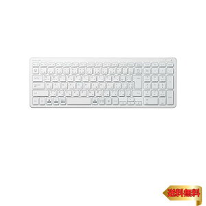 �G���R�� USB-A �L�[�{�[�h ���C�����X (���V�[�o�[�t��) �p���^�O���t �R���p�N�g�L�[�{�[�h �z���C�g TK-FDP099TWH