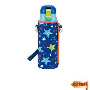 �y�}���\���ő�46�{�z�X�P�[�^�[(Skater) ������ �X�e�����X ���� 470ml �{�g���J�o�[�t�� �� �j�̎q KSDC4-A