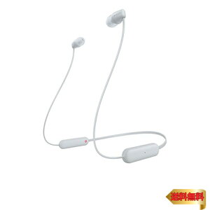 �y�}���\���ő�46�{�z�\�j�[ ���C�����X�C���z�� WI-C100:Bluetooth�Ή�/25���ԃX�^�~�i/IPX4�h�H/DSEE���� �z���C�g WI-C100 WZ