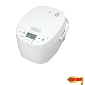 TOSHIBA(����) ���ъ� 5.5�� RC-10HR(W) �z���C�g IH rice cooker �ۉ�����24���� ������ ������ ����
