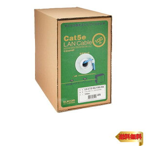 y}\ő46{zGR LANP[u 100m p RoHSwߑΉ CAT5e u[ LD-CT2/BU100/RS