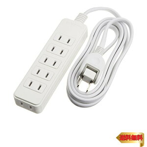 �y�}���\���ő�46�{�z�G���R�� �d���^�b�v �z�����₷��180°�X�C���O�v���O 6�� 2m �z���C�g T-S02-2620WH