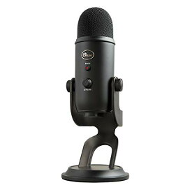 Logicool G Blue Yeti BM400BK USB ゲーミングマイク コンデンサーマイク PC Mac PS5 PS4 ブラックア