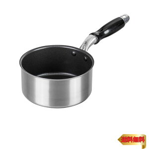 【マラソン最大46倍】和平フレイズ 小さい ふっ素 樹脂 加工 ミルクパン 14cm お弁当 朝食 片手鍋 IH・ガス対応 ジャストパンNEO RB-2311 シルバ