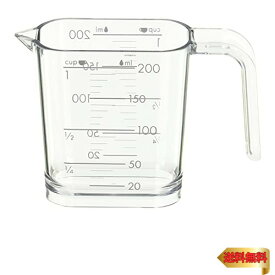 【マラソン最大46倍】和平フレイズ 調理器具 計量カップ ジー・クック 200ml シルバーグレー 食洗器対応 日本製 GC-262