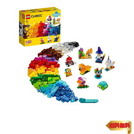 【6/1クーポン配布&ポイントUP】レゴ(LEGO) クラシック アイデアパーツ(透明パーツ入り) 11013 おもちゃ ブロック プレゼント 宝石 クラフト 男の子 女の子 4歳