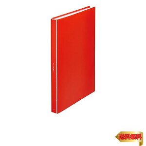 【マラソン最大46倍】キングジム クリアーファイル ヒクタス 透明 A4 60ポケット 7281‐3Tアカ