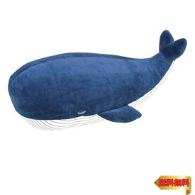 【マラソン最大46倍】りぶはあと 抱き枕 プレミアムねむねむアニマルズ クジラのカナロア Lサイズ(全長約61cm) ふわふわ もちもち ぬいぐるみ だきまくら プレ
