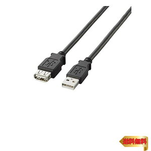 y}\ő46{zGR(ELECOM) USBP[u USB2.0 A-AX^Cv 1m ubN U2C-E10BK