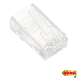 �y�}���\���ő�46�{�z�G���R�� RJ45�R�l�N�^ Cat6�Ή� �P������������ �ߐ܂�h�~�R�l�N�^ 10���� LD-6RJ45T10/T