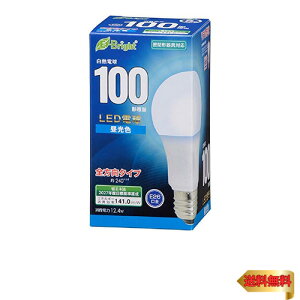 �y�}���\���ő�46�{�z�I�[���d�@ LED�d�� E26 100�`���� �����F LDA12D-G AG27 06-4348 OHM