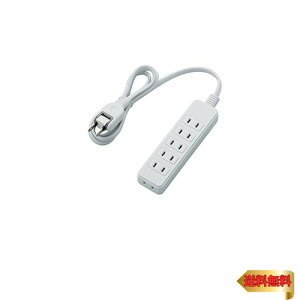 �y�}���\���ő�46�{�z�G���R�� �d���^�b�v 6�� 1m �z���C�g T-S02N-2610WH