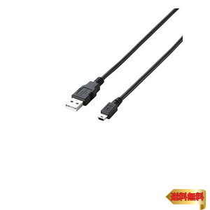 �y�}���\���ő�46�{�z�G���R�� RoHS�w�ߏ���&���z���p�b�P�[�W �G�RUSB�P�[�u�� USB2.0 A-miniB�^�C�v 5m �u���b�N U2C-JM50BK