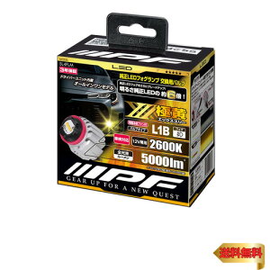 �y�}���\���ő�46�{�zIPF �t�H�O�����v LED �ԗp L1B 5000lm 2600K �C�G���[ 12V�p 2�{�� �Ԍ��Ή� �h���C�o�[���j�b�g��̌^ ��p�t�@��