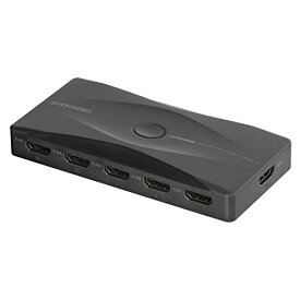 【マラソン最大46倍】グリーンハウス HDMIセレクタ 切替器 4K 5入力1出力 FireTVStick/FireTV/AppleTV/PS4/PS5/Ninten