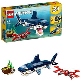 【マラソン最大47倍】レゴ(LEGO) クリエイター 深海生物 31088 おもちゃ ブロック プレゼント 動物 どうぶつ 海 男の子 女の子 7歳以上